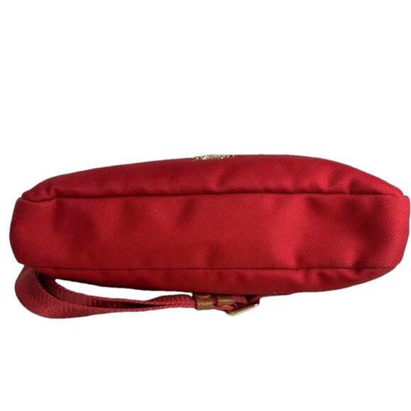 COACH Red Orange Brown Nylon Crossbody - Picture 4 of 11